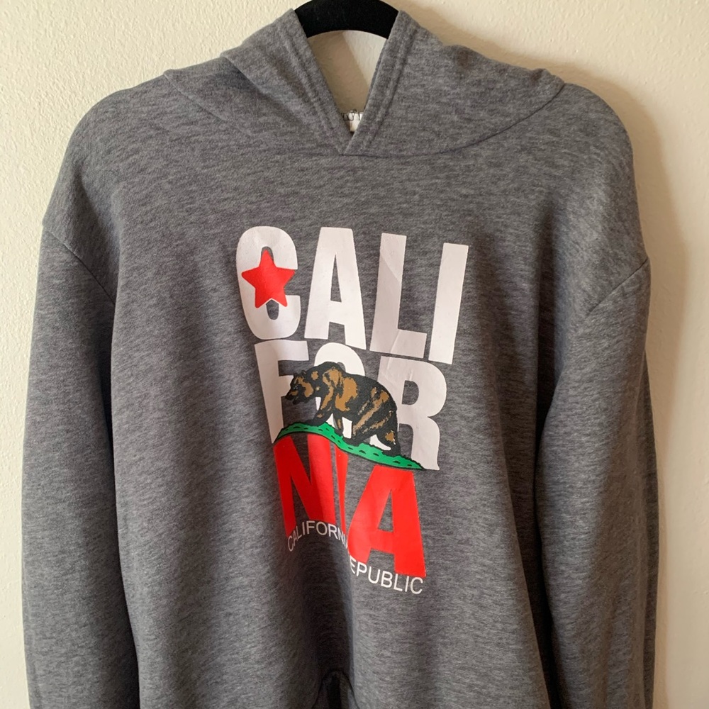 Grey California hoodie